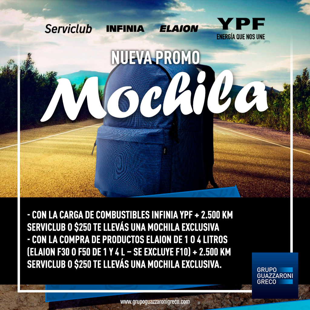 mochila ypf
