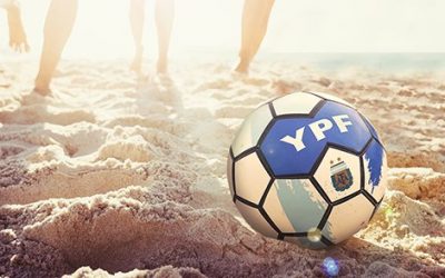 Pelota de Fútbol YPF Serviclub