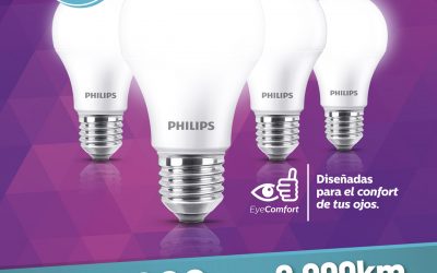 Canjeá Km Serviclub por lámparas LED !!!