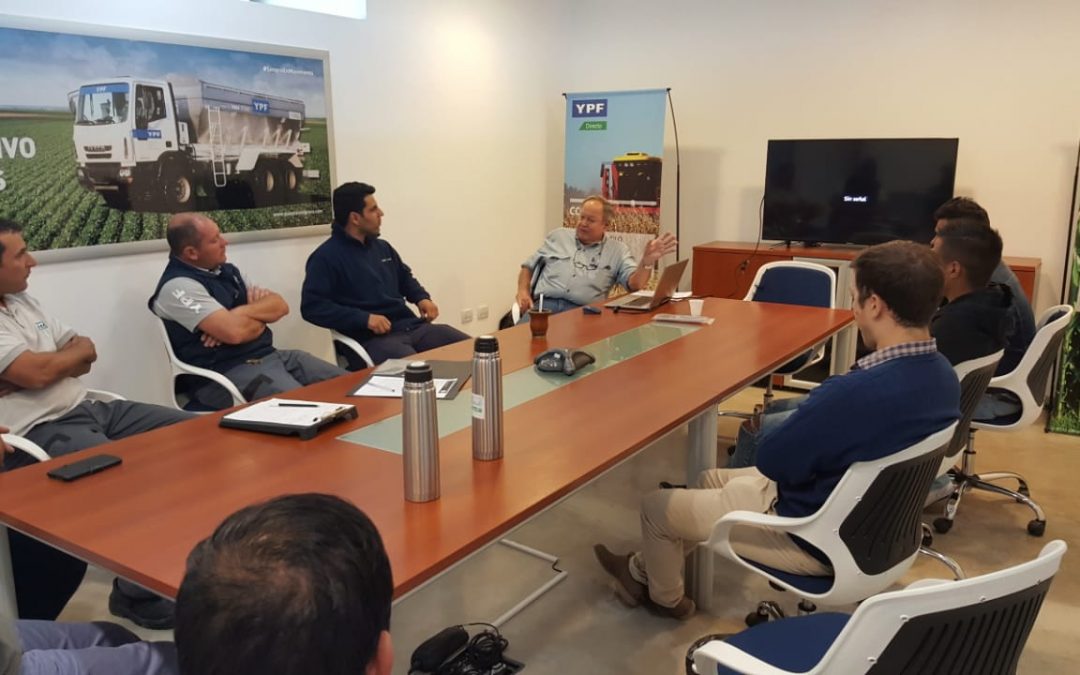 Curso de autoelevadores en YPF Agro 9 de Julio
