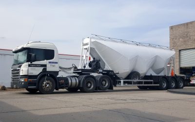 Nuevo servicio de Logística Diésel S.A. Transporte de cemento a granel