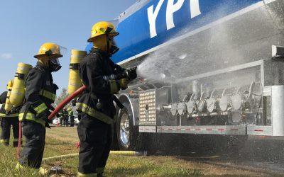 Charla y simulacro de Logística Diésel S.A.