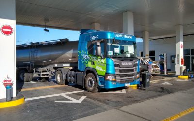 Los camiones GNC ya cargan en nuestra Estación YPF Ruta 5 (9 de Julio)