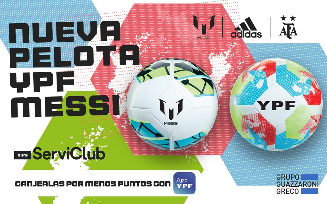 Nueva Pelota Messi YPF 2022