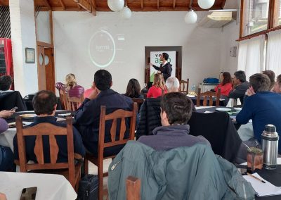 CHARLA TÉCNICA EN PEHUAJO Mirian Barraco