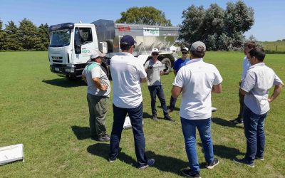 Calibración de fertilizadores en 9 de Julio Ing. Agr. Santiago Tourn