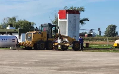 Se inició la obra en el Aero Club de General Villegas para que cuente con una aeroestación de carga de combustible