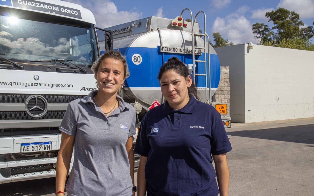 Primera Conductora de Camiones en Logística Diesel S.A.