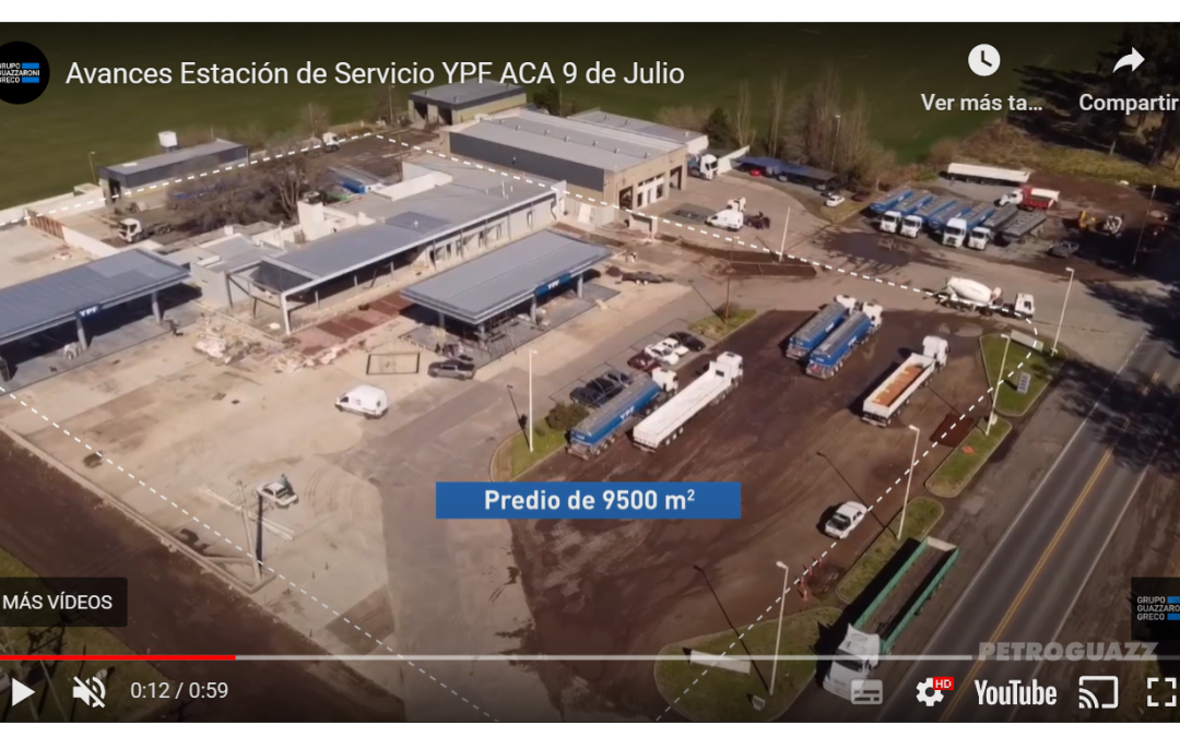 Avances Estación de Servicio YPF ACA 9 de Julio