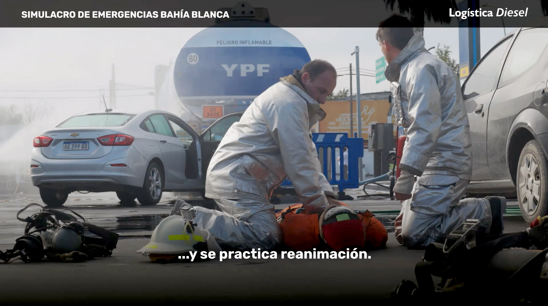 Simulacro de emergencia de alta complejidad